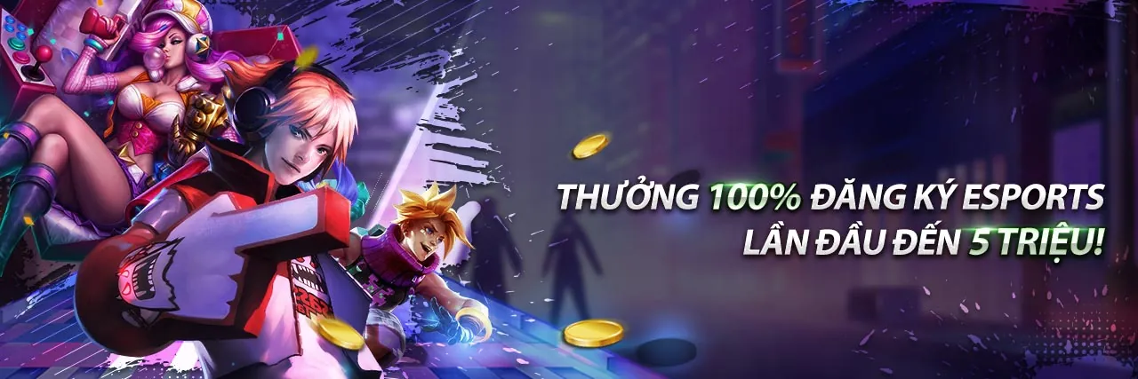 Sân vận động bóng đá với các cầu thủ đang thi đấu, biểu tượng cá cược thể thao gacam67 nhà cái nổi bật, màu đỏ và cam